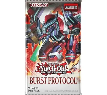 Yu-Gi-Oh! Burst Protocol Booster Pack - cover