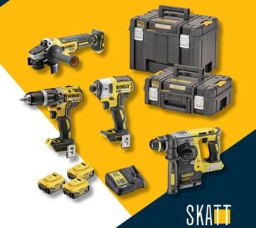 Dewalt set aku alata DCD796 + DCF887 + DCG405 + DCH273 - cover