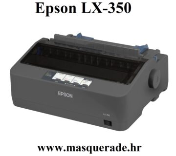 Epson LX-350, 9-pin, A4, 390zn/s, USB2.0/parallel/serial iglični pisač - cover