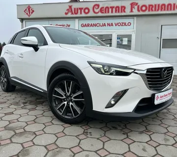 Mazda CX-3 1.5 D SkyActive 2016.,REG:22.10.2026.,NAVI, KAMERA,ALU18 - cover