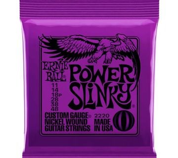 ERNIE BALL  POWER SLINKY 11-48 ŽICE ZA ELEKTRIČNU GITARU - cover