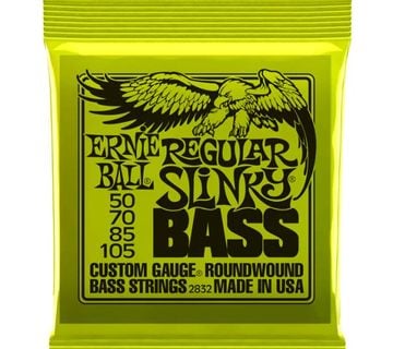 ERNIE BALL BAS ROUNDWOUND REGULAR SLINKY 50-105 ŽICE - cover
