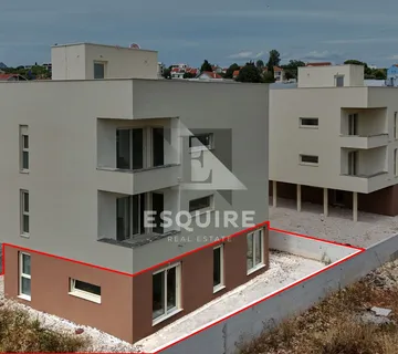 ZADAR - BILI BRIG Dvosoban stan S1 u prizemlju s vrtom - 89m2