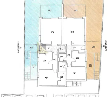 KOŽINO - Dvosoban apartman S1 s vrtom, potpuno opremljeno i namješteno - 84m2 - Kožino, Zadar