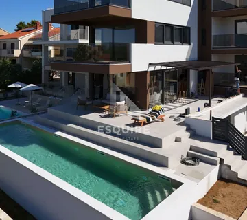 ZADAR - KOŽINO Luksuzan četverosoban stan S1 s grijanim bazenom, 100m od mora - 237m2 - Kožino, Zadar