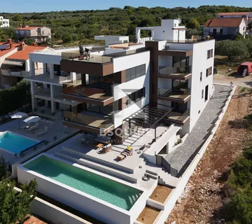 ZADAR - KOŽINO Luksuzan trosoban stan S3 s panoramskim pogledom, 100m od mora - 125m2 - Kožino, Zadar
