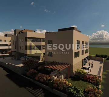 PETRČANE – ZG3 dvosoban stan S1 s privatnim vrtom u modernom manjem kompleksu, svega 650 m od mora! - Petrčane, Zadar