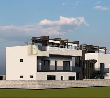 PRIVLAKA / SABUNIKE – luksuzne duplex vile s krovnim bazenom i pogledom na more! - Sabunike, Privlaka