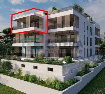 Apartman S6 99 m2 PRODAJA 3s, 2. kat, balkon, garaža, ostava, krovna terasa, pogled na more - Sveti Filip i Jakov