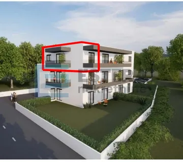Apartman Sj4 54 m2 PRODAJA Pakoštane, Drage, 3s, 2.kat , parking, terasa