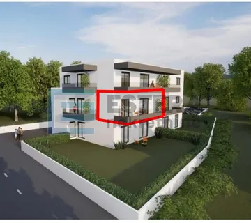 Apartman Sj1 43 m2 PRODAJA Pakoštane, Drage, 2s, 1.kat , parking, terasa