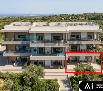 Apartman S2 103 m2 PRODAJA Turanj, 4s, priz, 2 parkinga, vrt, 250 m od mora - Turanj, Sveti Filip i Jakov
