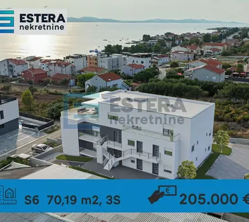 PRODAJA apartman 70 m2 Sveti Petar na Moru, 3s, parking 250 m od mora - Sveti Petar na Moru, Sveti Filip i Jakov