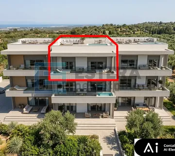 Apartman A3 68 m2 PRODAJA Turanj, 2s, 2. kat, 1 parking, krovna terasa, 250 m od mora - Turanj, Sveti Filip i Jakov