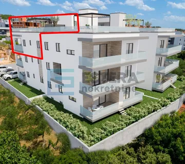 Apartman S5 97 m2 PRODAJA Sveti Filip i Jakov, 3s, 2. kat, parking, krovna terasa