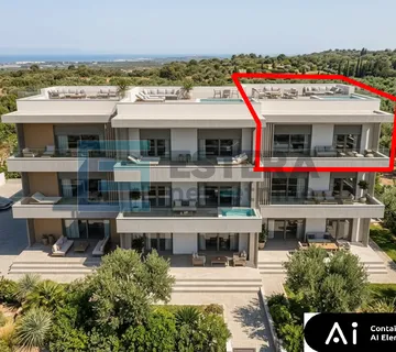 Apartman S6 111 m2 PRODAJA Turanj, 4s, 2. kat, 2 parkinga, krovna terasa, 250 m od mora - Turanj, Sveti Filip i Jakov