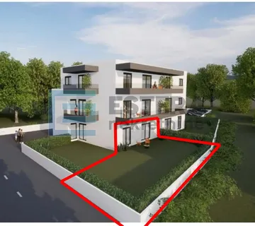 Apartman Ap2 50 m2 PRODAJA Pakoštane, Drage, 2s, priz , parking, vrt, terasa - Drage, Pakoštane