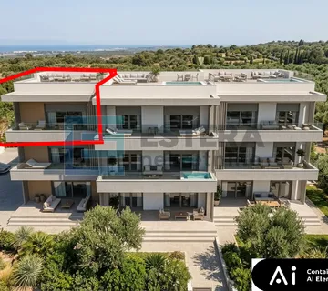 Apartman S5 73 m2 PRODAJA Turanj, 3s, 2. kat, parking, krovna terasa, 250 m od mora - Turanj, Sveti Filip i Jakov