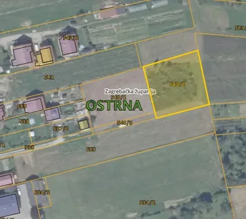 Građevinsko zemljište, Dugo Selo - Mala Ostrna, 1.427 m2 - cover