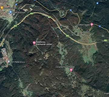 Poljoprivredno zemljište, Lučice pov. 31.672 m² šume i livade - Lučice, Delnice