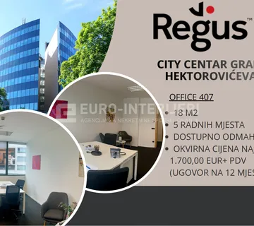 ZAKUP UREDA - ZAGREB, GRAND CENTAR Hektorovićeva
