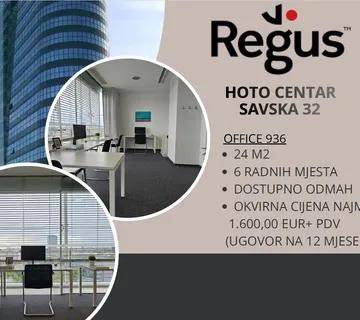 Zagreb, Trešnjevka, zakup ureda 6 radnih mjesta