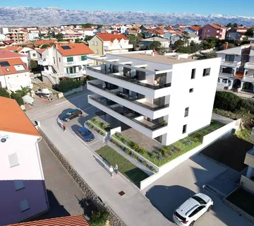 Povljana: NOVOGRADNJA, dvoetažni, četverosoban stan, balkon + terasa + park. mjesto, ukupno 179,13 m2 - cover