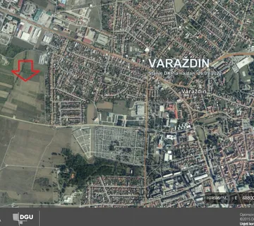 Varaždin: građevinsko zemljište, zona M, 12751 m2, 90 EUR / m2