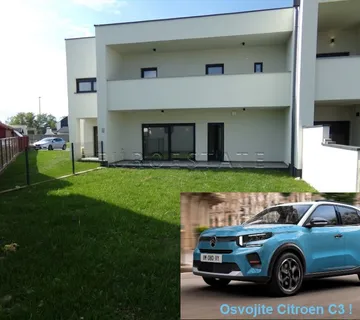 Sračinec: dvoetažni 4-sobni stan sa dvorištem i parkiralištem, sveukupne površine 275 m2, NOVOGRADNJA - cover