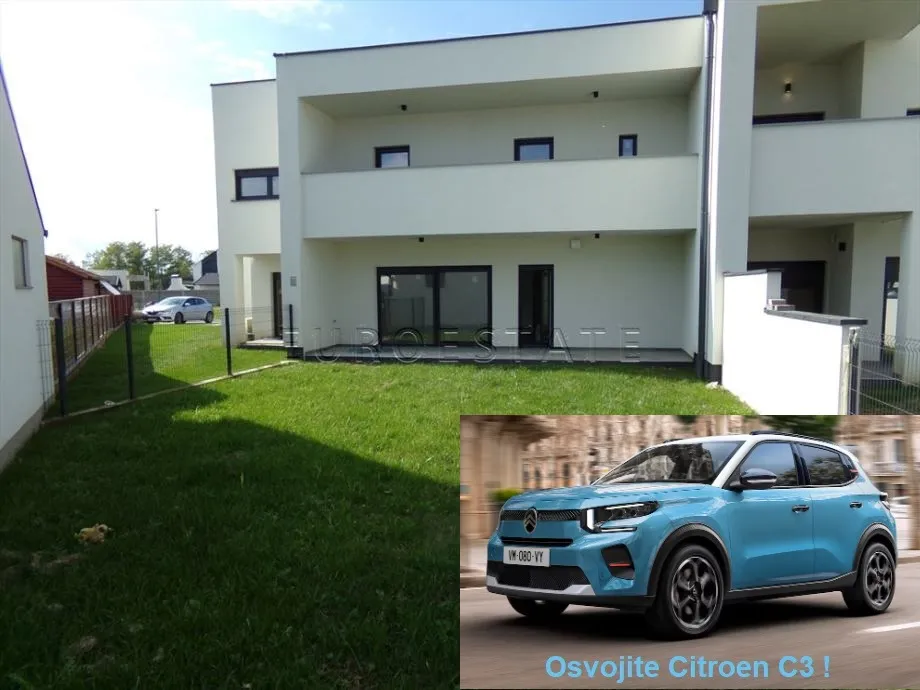 Sračinec: dvoetažni 4-sobni stan sa dvorištem i parkiralištem, sveukupne površine 275 m2, NOVOGRADNJA - cover