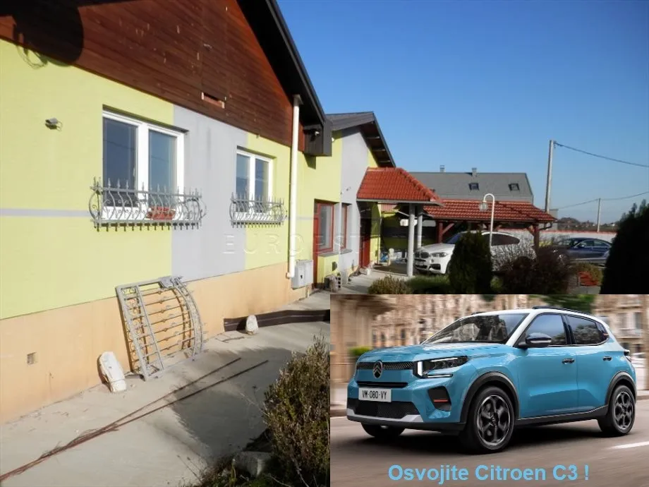 Varaždin Breg: kuća od 150 m2 sa poslovnim prostorom od 110 m2 - cover