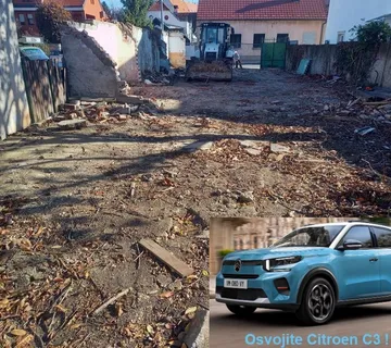 Varaždin: građevinsko zemljište površine 555 m2 u centru grada
