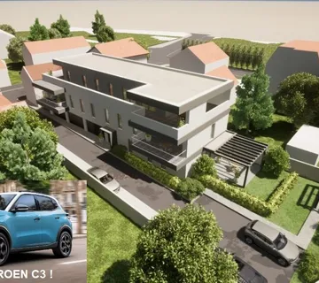 Varaždin: NOVOGRADNJA, luksuzan stan na 1. katu, 118.08 m2  + parkirni boks - cover