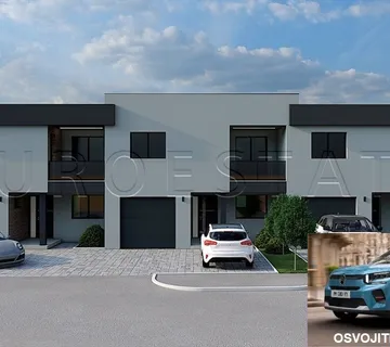 Vučetinec: NOVOGRADNJA, kuća od 185 m2 u nizu, sa dvorištima površine 300 m2 - Vučetinec, Sveti Juraj na Bregu