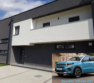 Sračinec: dvoetažni 4-sobni stan sa dvorištem i parkiralištem, sveukupne površine 253 m2, NOVOGRADNJA - cover