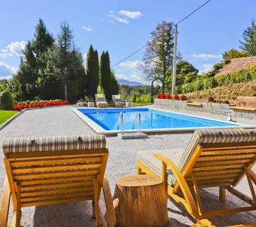 Gornja Voća: luksuzna kuća za odmor, 200 m2, 3200 m2 okućnice, bazen - cover