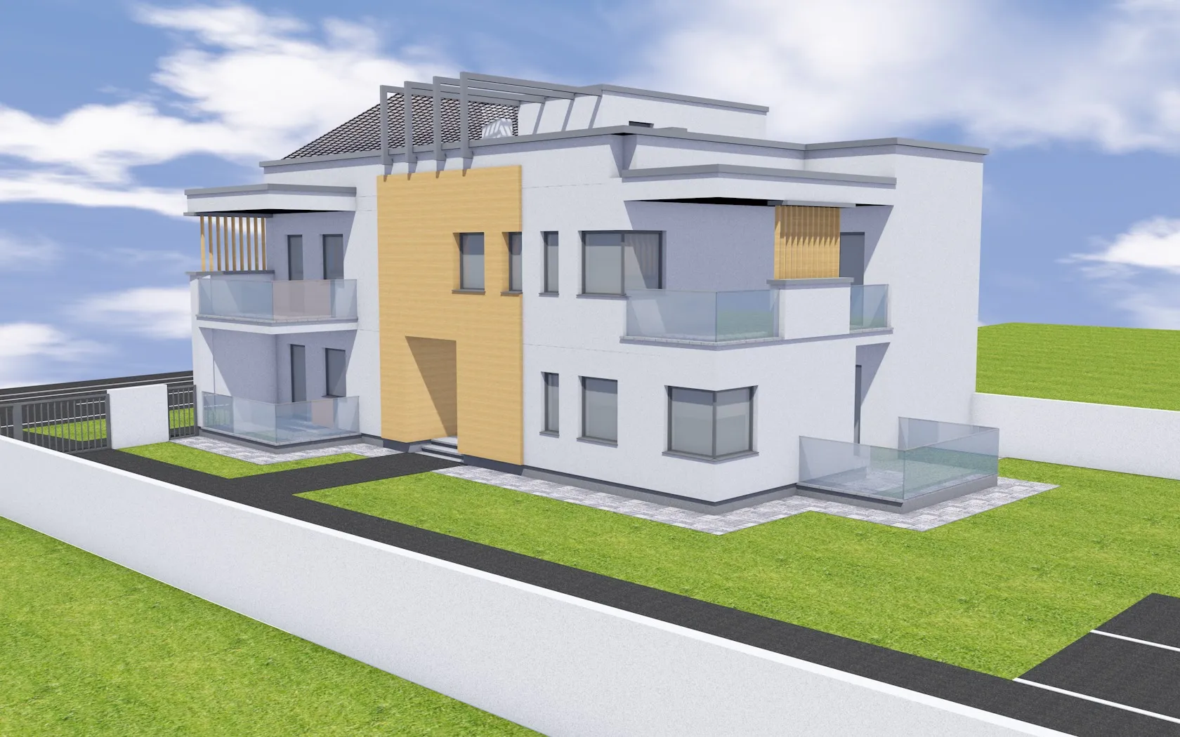 Varaždin - okolica: ROH BAU PROJEKT STAMBENE ZGRADE - cover