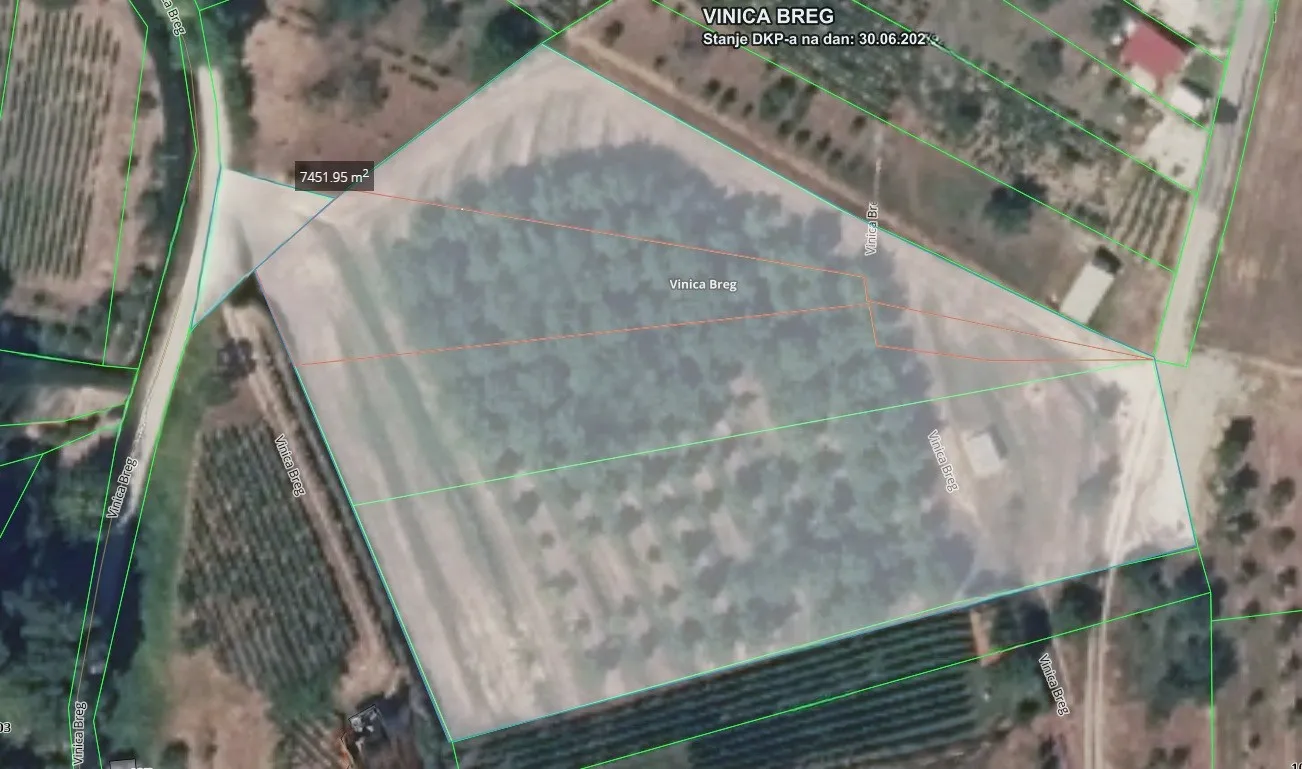 Vinica Breg: zemljište s idiličnim pogledom i terasama na prodaju, 6495 m2 - cover