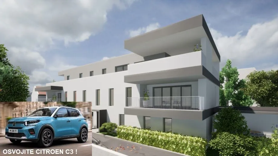 Varaždin: NOVOGRADNJA, ekskluzivan stan na 1. katu, 115.86 m2 + parkirni boks - cover