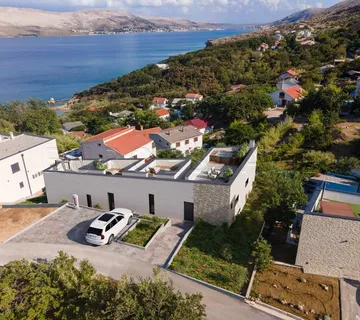 Pag: LUKSUZNA smart home vila s bazenom, neto 245,60 m2 - cover