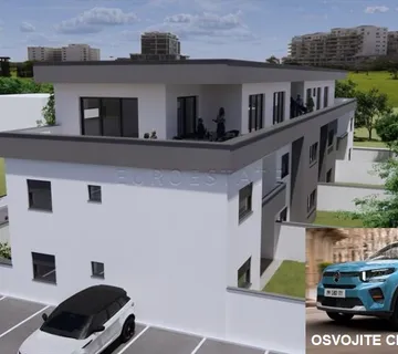 Varaždin: 2-soban stan u prizemlju sa privatnim vrtom, 56.58 m2 NKP - cover