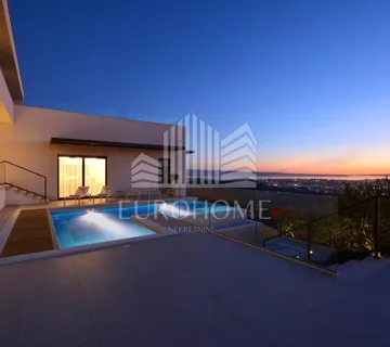 SPLIT, MODERNA VILLA, Panoramski pogled, 223m2 - Klis