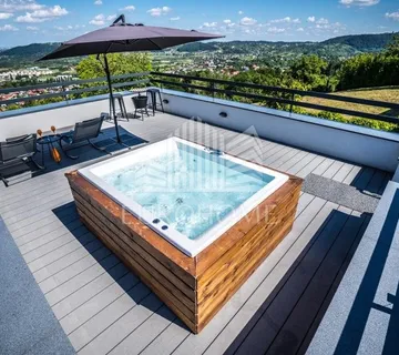 Oaza mira uz šumu: dizajnerska kuća s vrhunskim uređenjem,42.60 m² - Samobor
