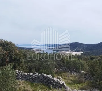 MARINA- VINIŠĆE- Građevinsko zemljište s neometanim pogledom - Vinišće, Marina