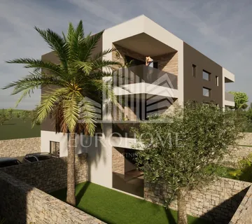 Privlaka, Sabunike, novogradnja, trosobni stan 77,99m2+parking - Sabunike, Privlaka