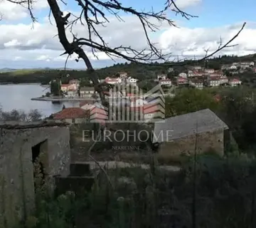 Luka, Dugi otok, građ.zemljište 150m od mora, 100€/m2 - Luka, Sali