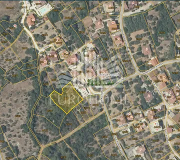 PAŠMAN, GRAĐEVINSKO ZEMLJIŠTE 100m OD MORA Ždrelac, 1116 m2 - cover
