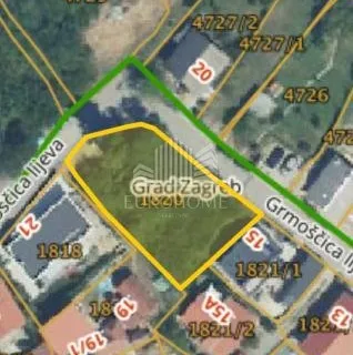 Građevinsko zemljište, Zagreb (Kustošija), 583 m2 - cover