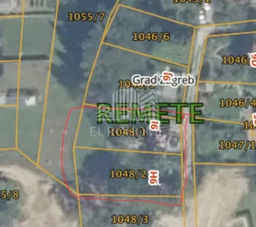 Građevinsko zemljište 1009 m2 s dvije kuće – Remete - cover