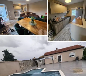 Smoković, samostojeća kuća prizemnica s bazenom - cover